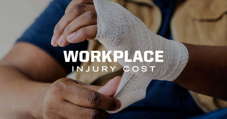 How much does a workplace injury cost?